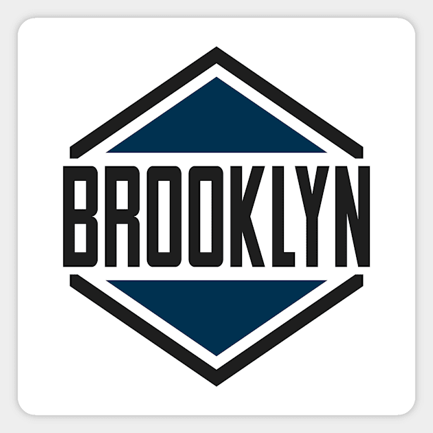 Brooklyn Magnet by colorsplash